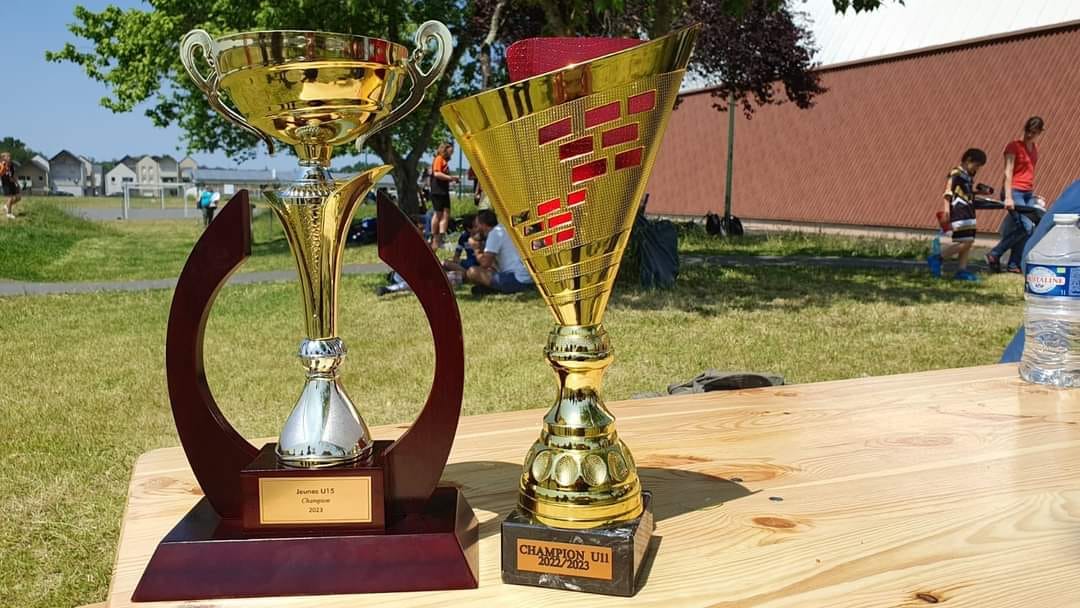 Les Tigrous U11 et U15 CAHMPIONS DE FRANCE