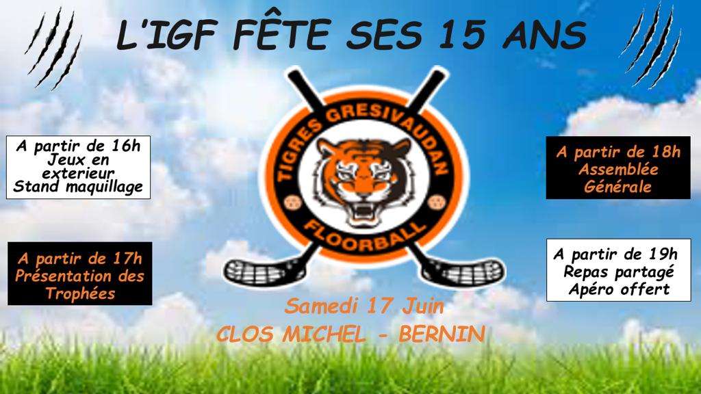 L'IGF fête ses 15 ans